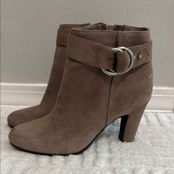 Sam Edelman Shaleigh Suede Booties - Picture 1 of 9